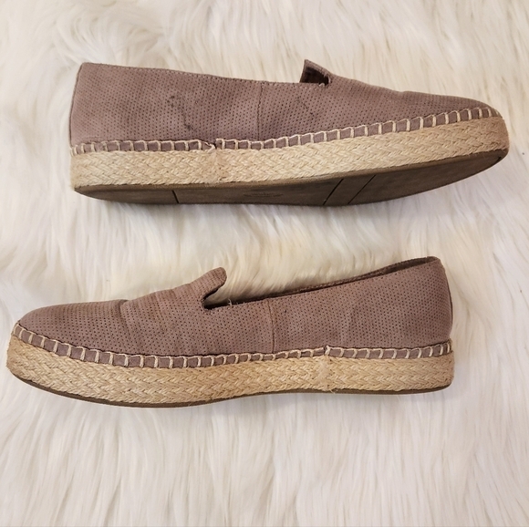 Dr Scholl's Lilac Espadrille Slip On Shoes 8M - Picture 3 of 11